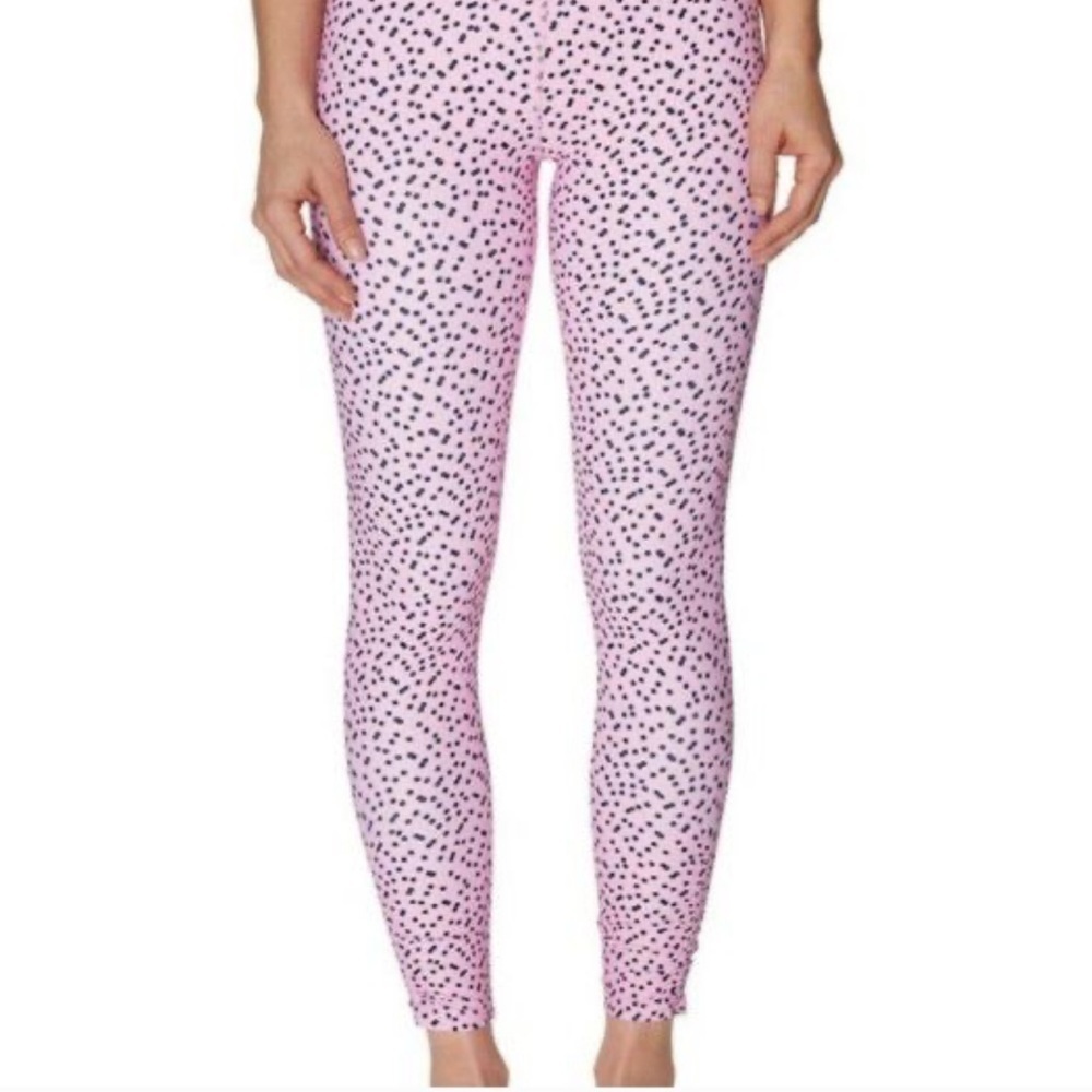 Betsy Johnson | Bubblegum Pink and Black Leggings | Small